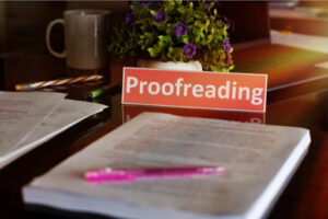 Proofreading for Fiction Writers