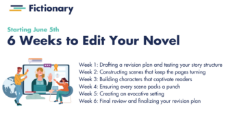 New online course starts Monday, June 5th: 6 Weeks to Edit Your Novel