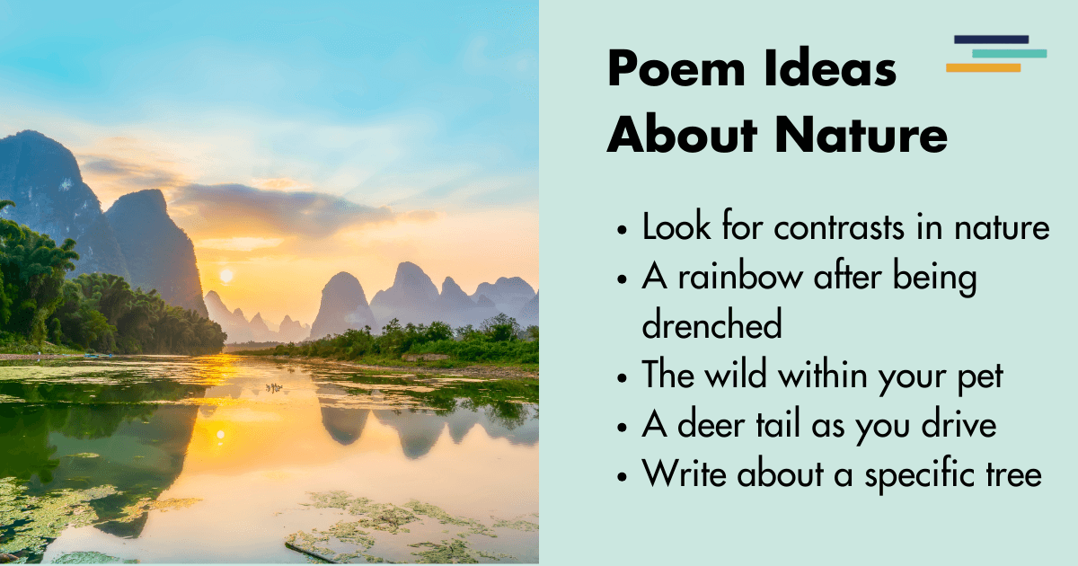 poem ideas about nature