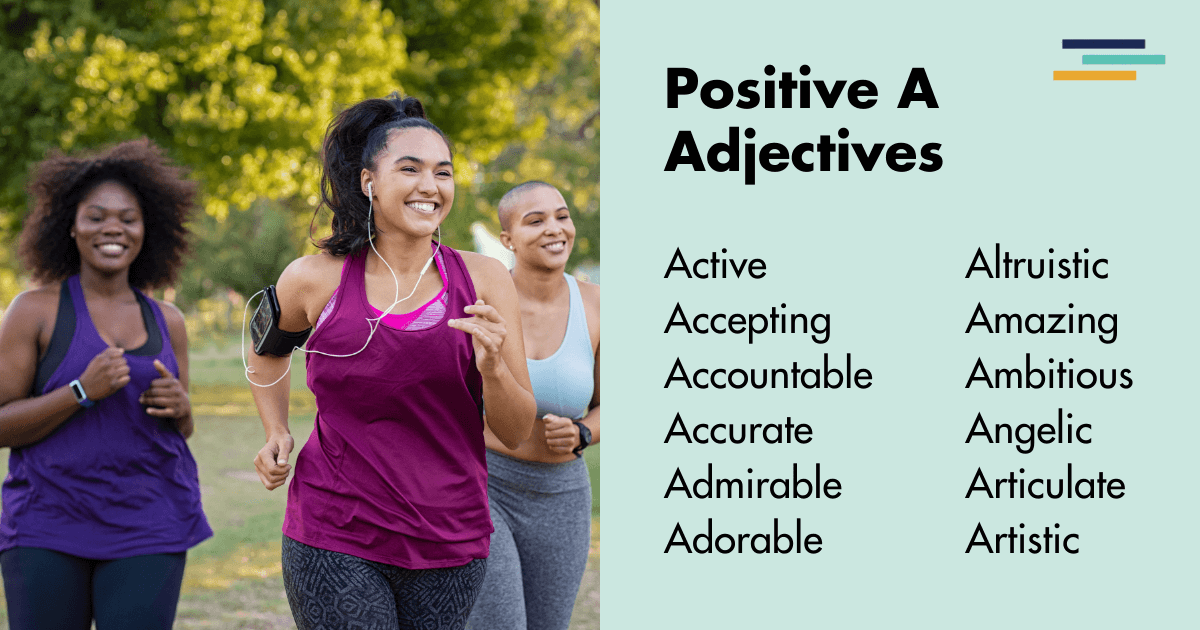 positive a adjectives