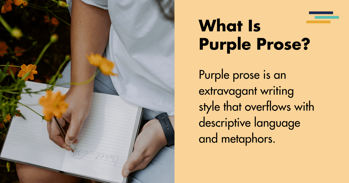 what is purple prose