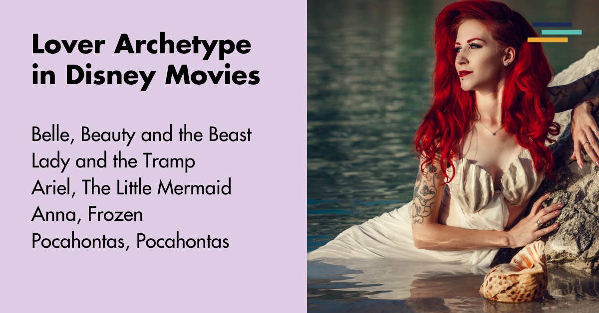 lover archetype in disney movies