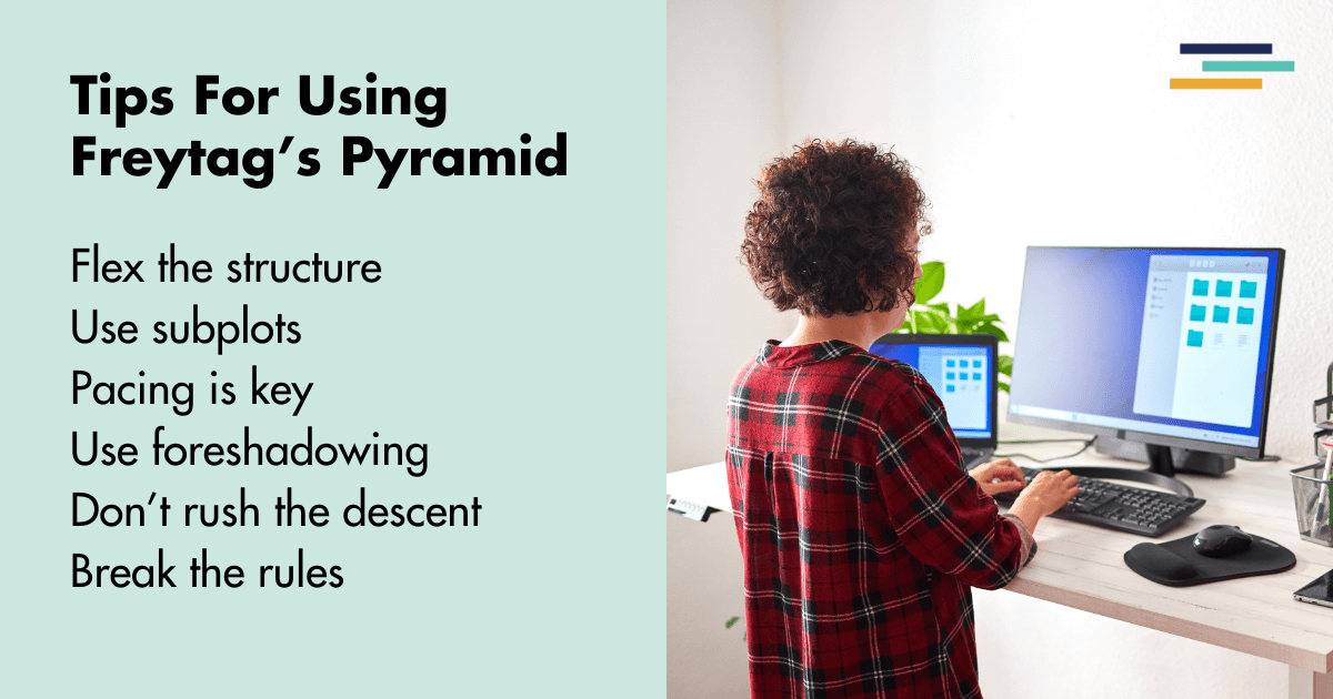 how to use freytag's pyramid